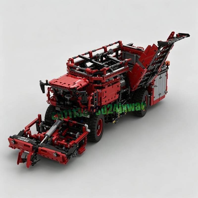 Agriculture Farming Education - Modello di Veicolo Agricolo Rosso da