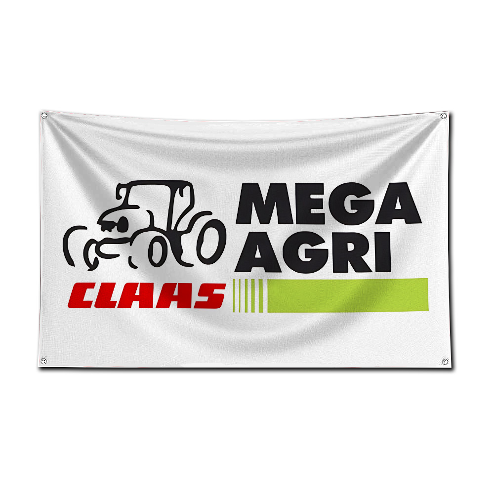Bandiera per Trattore e Mietit - Farming Agriculture Logo recensione e prezzo