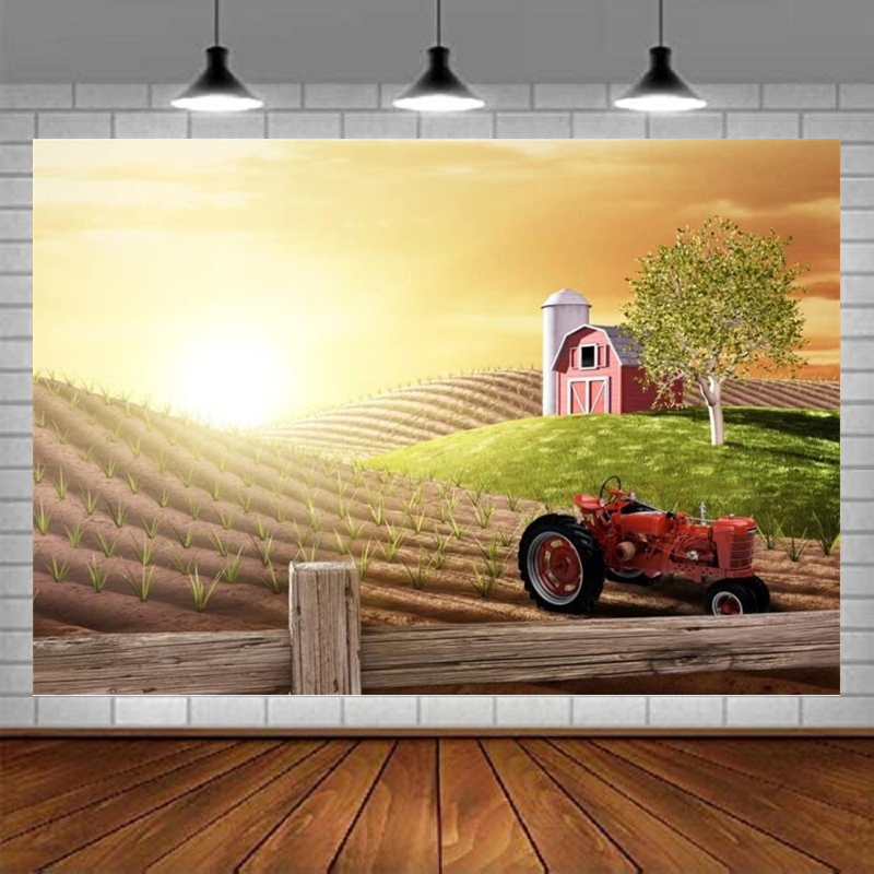 Sfondo Fotografico Mattutino c - Agriculture Farming Background recensione e prezzo